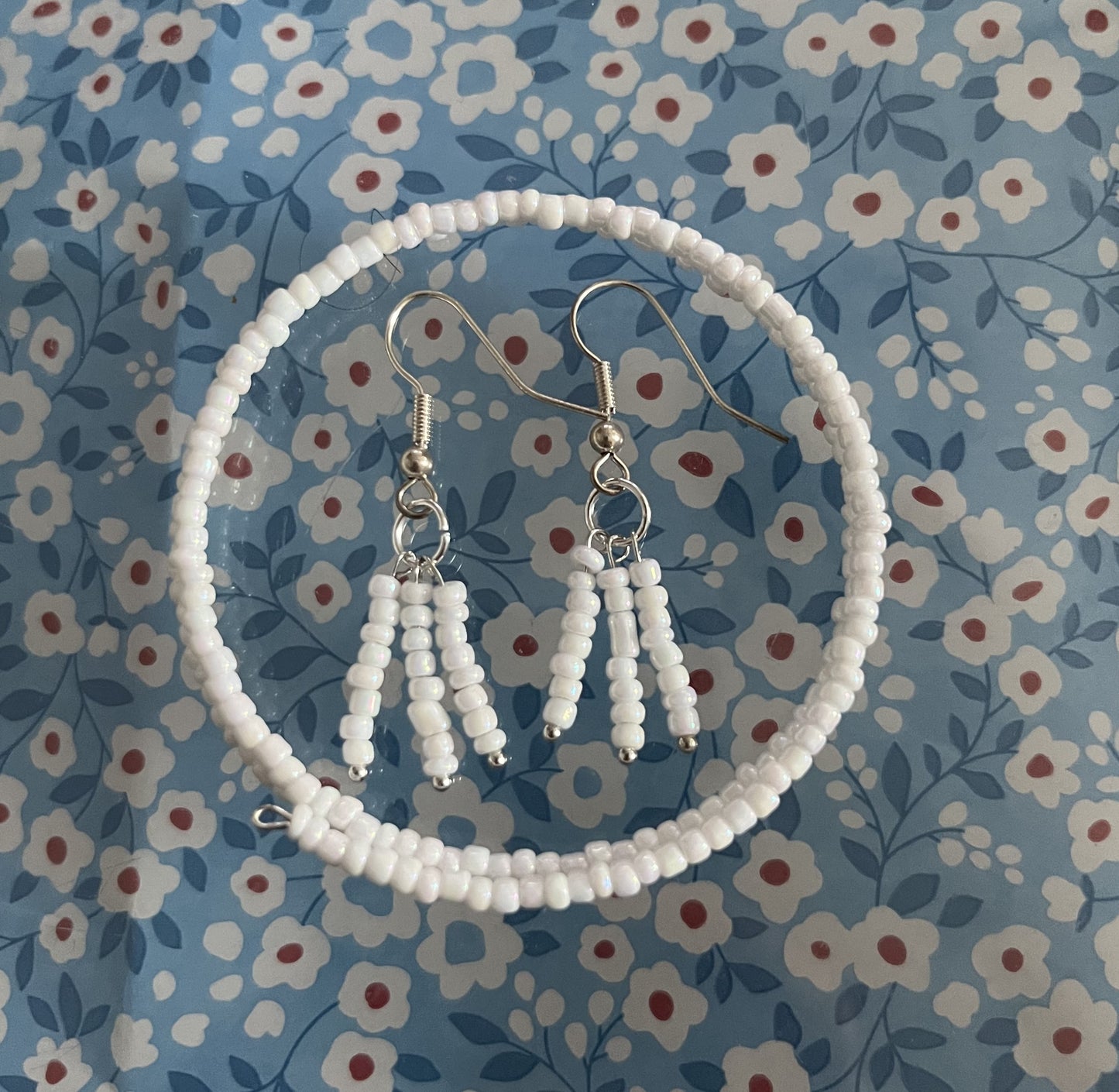 Boho style beaded set